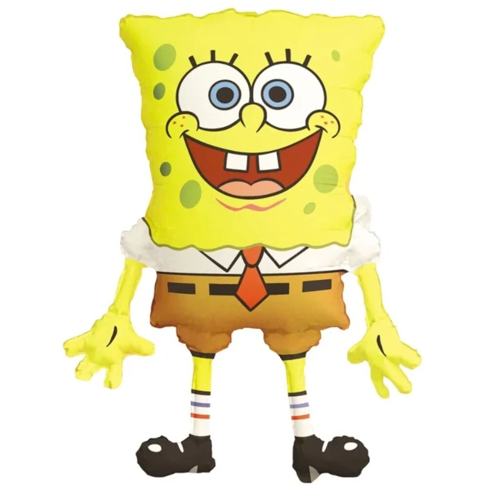 Sponge Bob Square Pants Birthday Party Super Shape Full Size Jambo Balloon